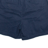 TOMMY HILFIGER Womens Casual Shorts Blue Relaxed UK 6 W32