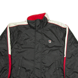 FILA Mens Jacket Black Nylon XL