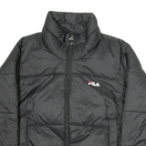 FILA Womens Puffer Jacket Black M