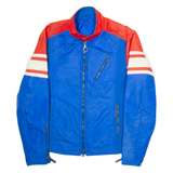 HEAD Mens Biker Jacket Blue M