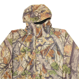 WOOD N TRAIL Mens Track Jacket Brown Camouflage L
