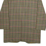 RRUC Mens Blazer Jacket Brown Check M