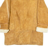 LEDER FASSLER Mens Jacket Brown Leather L