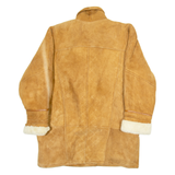 LEDER FASSLER Mens Jacket Brown Leather L