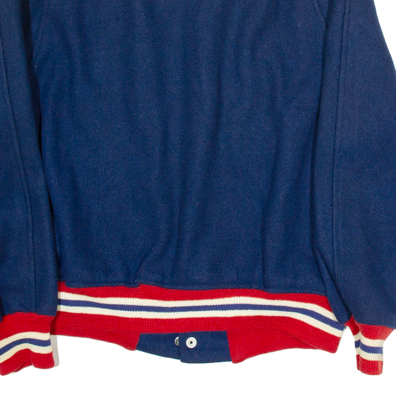 COSBY Canada Mens Bomber Jacket Blue L