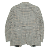Mens Blazer Jacket Grey Houndstooth M