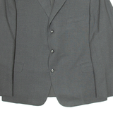Mens Blazer Jacket Grey L