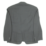 Mens Blazer Jacket Grey L