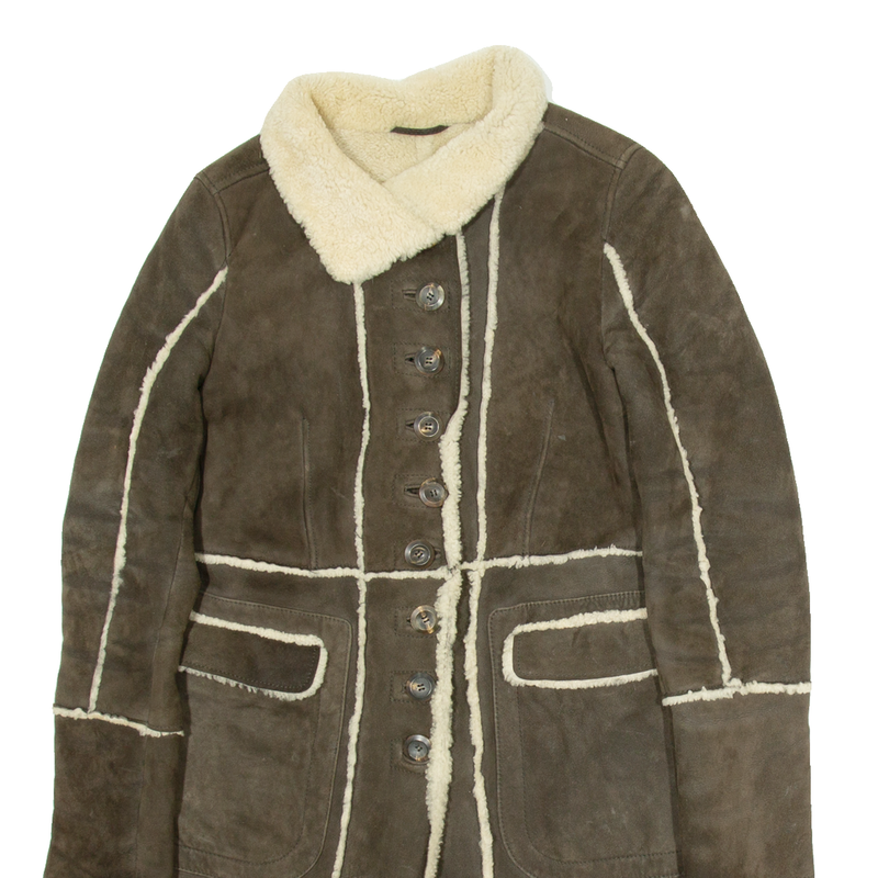 Womens Trench Jacket Brown S