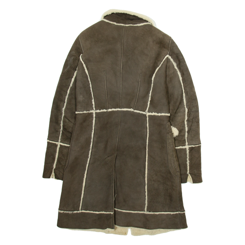 Womens Trench Jacket Brown S