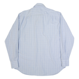 TOMMY HILFIGER Mens Shirt Blue Check Long Sleeve XL
