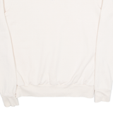 REEBOK Womens Sweatshirt Cream S