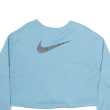 NIKE Womens Sweatshirt Blue XL