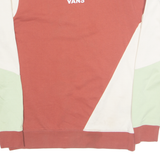 VANS Mens Sweatshirt Red XS