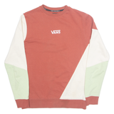 VANS Mens Sweatshirt Red XS