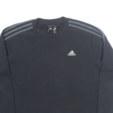 ADIDAS Mens Sweatshirt Black S