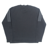 ADIDAS Mens Sweatshirt Black S