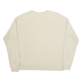 NIKE Womens Sweatshirt Beige M