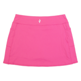 SKECHERS Womens Skort Skirt Pink Short XL