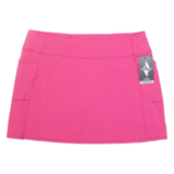 SKECHERS Womens Skort Skirt Pink Short 2XL