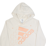 ADIDAS Womens Cream Hoodie S