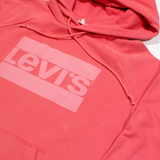 LEVI'S Mens Red Hoodie S