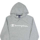 CHAMPION Mens Grey Hoodie S