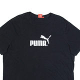 PUMA Womens T-Shirt Black XL