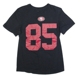 NIKE San Francisco 49ers Womens T-Shirt Black USA S