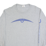 NFL Indianapolis Colts Mens T-Shirt Grey Long Sleeve USA L