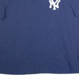 NIKE New York Yankees Womens T-Shirt Blue USA 2XL