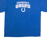 NFL Indianapolis Colts Mens T-Shirt Blue USA XL