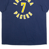 NIKE Indiana Pacers Signed Mens T-Shirt Blue USA L