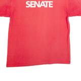 MURINA Softball Game Mens T-Shirt Pink 90s USA L