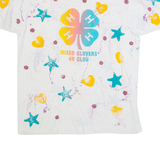SCREEN STARS BEST Mixed Clovers 4h Club Mens T-Shirt White L