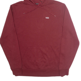 VANS Mens Maroon Hoodie S