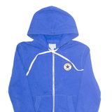 CONVERSE All Star Mens Blue Hoodie Full Zip XS