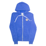 CONVERSE All Star Mens Blue Hoodie Full Zip XS