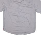 WRANGLER Mens Plain Shirt Grey L
