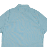 NAUTICA Mens Plain Shirt Blue XL