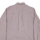 NAUTICA Mens Shirt Red Check Long Sleeve S