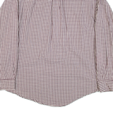 NAUTICA Mens Shirt Red Check Long Sleeve S
