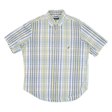NAUTICA Mens Shirt Blue Check L
