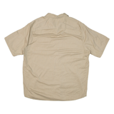 WRANGLER Mens Plain Shirt Beige L