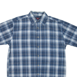 WRANGLER Mens Shirt Blue Check M
