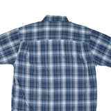 WRANGLER Mens Shirt Blue Check M