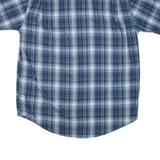 WRANGLER Mens Shirt Blue Check M
