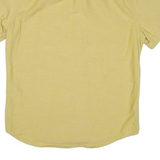 LEVI'S Mens Plain Shirt Yellow M