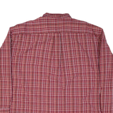NAUTICA Mens Shirt Red Check Long Sleeve 2XL