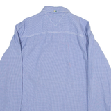 TOMMY HILFIGER Mens Shirt Blue Long Sleeve L